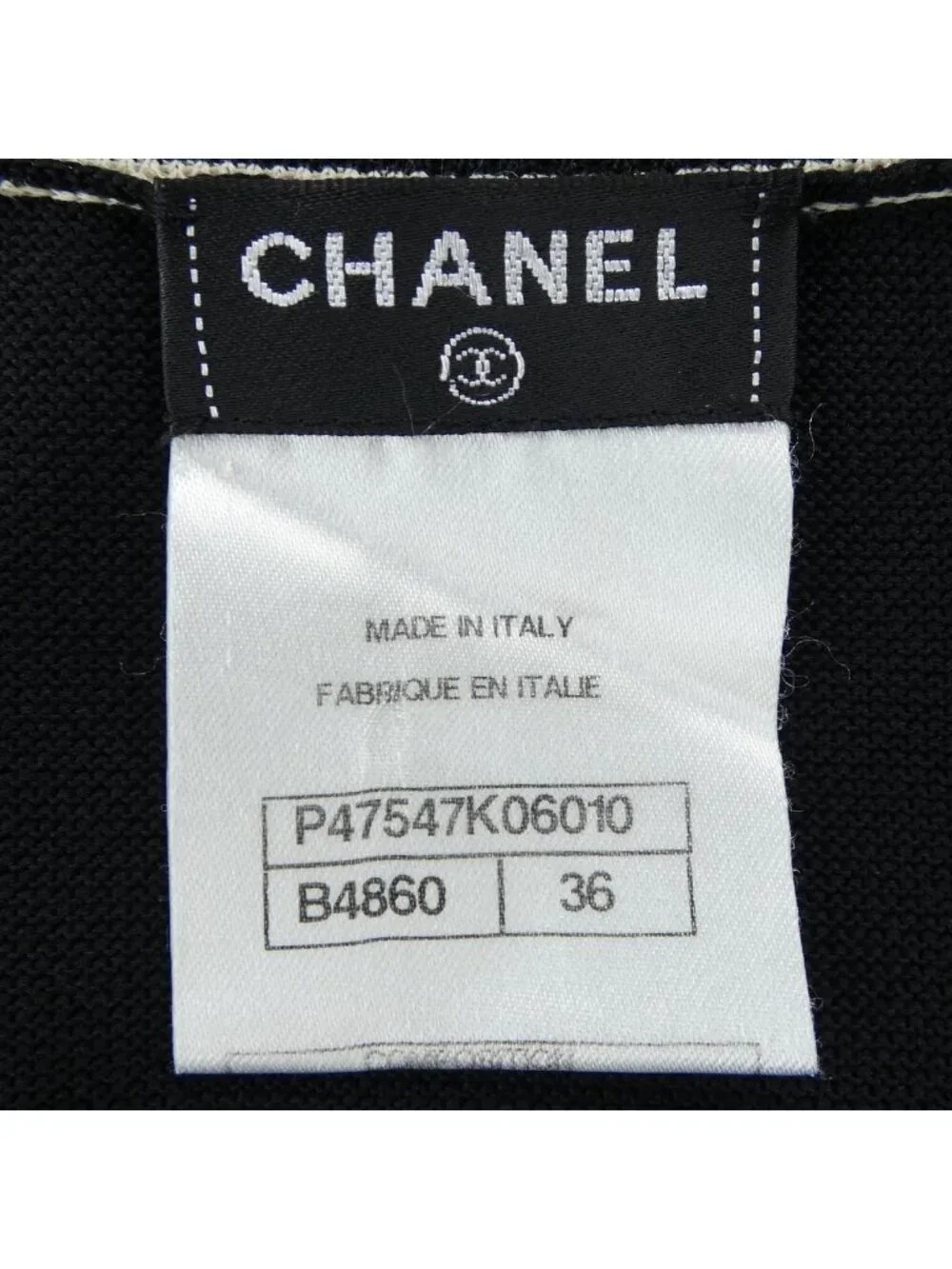 Chanel Long Cardigan Black